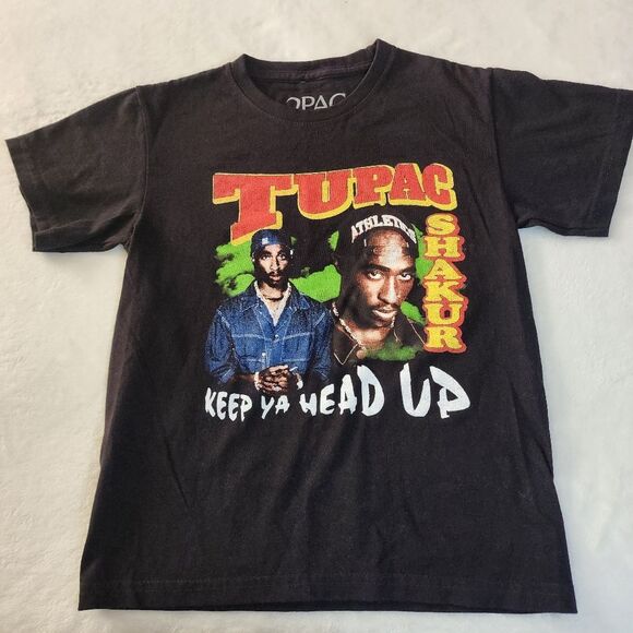 2PAC Tupac Keep Your Head Up Graphic Tshirt Size Large New Without Tags - Picture 1 of 5